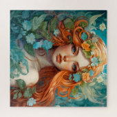 Art Nouveau Aos sí Fairy Legpuzzel (Horizontaal)