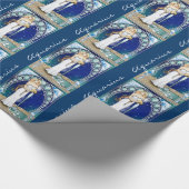 Art Nouveau Aquarius Wrapping Paper Cadeaupapier (Hoek)