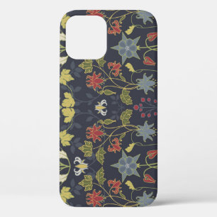 Art Nouveau Aquilegia: donkere bloemen Case-Mate iPhone Case