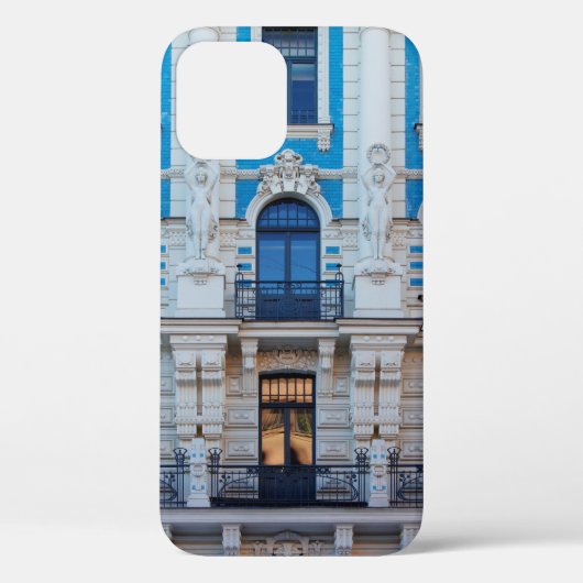 Art Nouveau-architectuur in Riga, Letland Case-Mate iPhone Case (Achterkant)