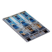 Art Nouveau-architectuur in Riga, Letland Notitieboek (Rechterzijde)