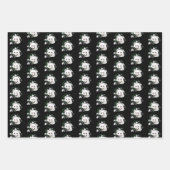 Art Nouveau Arctic White Fox Inpakpapier Vel (Voorkant 2)