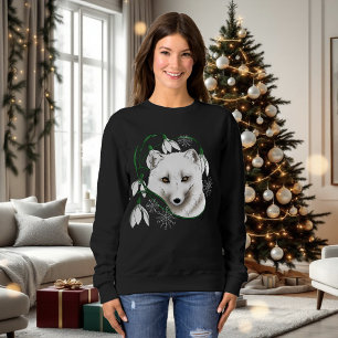 Art Nouveau Arctic White Fox Trui