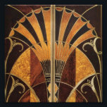 art Nouveau, art deco, , meerhoutkleuren Foto Afdruk<br><div class="desc">art Nouveau,  art deco,  ,  meerdere houtkleuren,  chic,  elegant,  modern,  trendy,  origineel,  mooi</div>