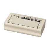 Art Nouveau Artist Brushes Label of Stationery Rubberstempel (Stempel)