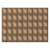 Art Nouveau Arts & Crafts Dragonfly Floral Frieze Tafelkleed (Voorkant (Horizontaal))