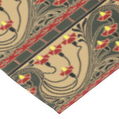 Art Nouveau Arts & Crafts Dragonfly Floral Frieze Tafelkleed (Gekanteld)