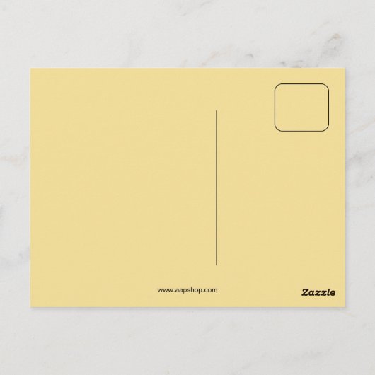  art nouveau arts magazine briefkaart (Achterkant)