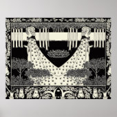 Art Nouveau Aubrey Beardsley Salome Poster (Voorkant)