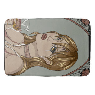 Art Nouveau Badmat