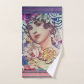 Art Nouveau Bath Towel Set Bad Handdoek (Handdoek)