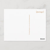 Art Nouveau  Beauty - Briefkaart (Achterkant)