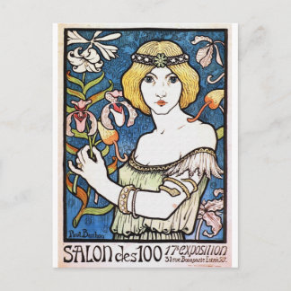 Art Nouveau Beauty - Briefkaart