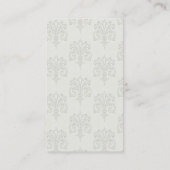 Art Nouveau Beauty Business of Name Card Visitekaartje (Achterkant)