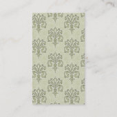 Art Nouveau Beauty Business of Name Card Visitekaartje (Achterkant)