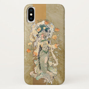 Art Nouveau Beauty met Chrystanthema Case-Mate iPhone Case
