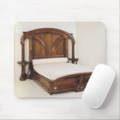 Art Nouveau bed, 1900 Muismat (Met muis)