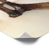 Art Nouveau bed, 1900 Poster (Hoek)