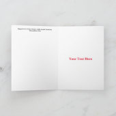 Art Nouveau Bedankkaart (Binnen)