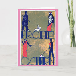 Art Nouveau Bedankkaart