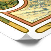 Art Nouveau Beer Ad door Alphonse Mucha Poster (Hoek)