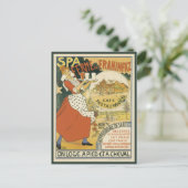  Art Nouveau, Beer Bar Restaurant en Cafe Briefkaart (Staand voorkant)