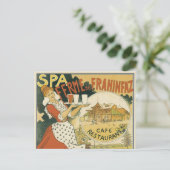 Art Nouveau, Beer Bar Restaurant en Cafe Briefkaart (Staand voorkant)