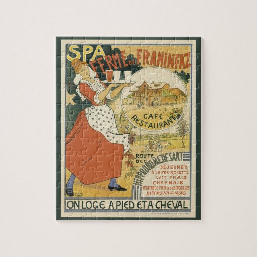 Art Nouveau, Beer Bar Restaurant en Cafe Legpuzzel (Verticaal)