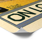  Art Nouveau, Beer Bar Restaurant en Cafe Poster (Hoek)