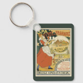 Art Nouveau, Beer Bar Restaurant en Cafe Sleutelhanger (Voorkant)