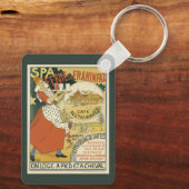  Art Nouveau, Beer Bar Restaurant en Cafe Sleutelhanger (Achterkant)