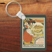 Art Nouveau, Beer Bar Restaurant en Cafe Sleutelhanger (Voorkant)