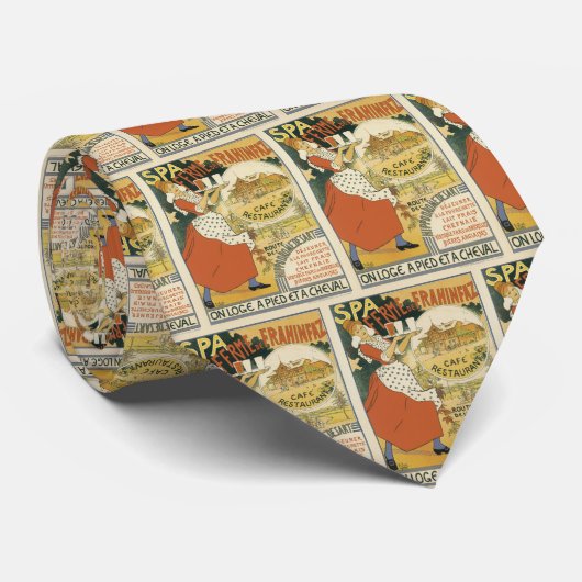 Art Nouveau, Beer Bar Restaurant en Cafe Stropdas (Opgerold)