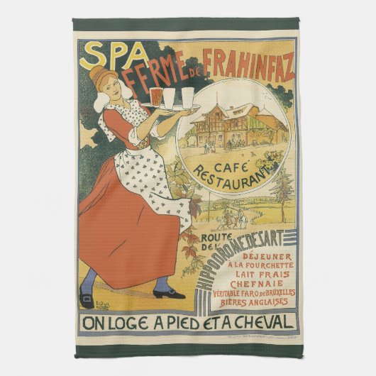 Art Nouveau, Beer Bar Restaurant en Cafe Theedoek (Verticaal)