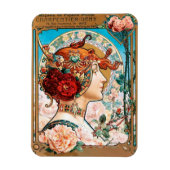  Art Nouveau Behang Magneet (Verticaal)