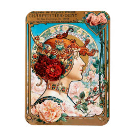  Art Nouveau Behang Magneet
