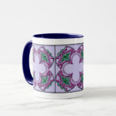 Art Nouveau bejuweliel 2 Mok (Voorkant links)