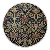 Art nouveau,Belle epoque patroon, ,chic,Wil Keramische Knop (Voorkant)