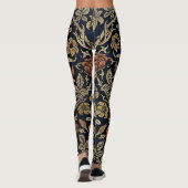 Art nouveau,Belle epoque patroon, ,chic,Wil Leggings (Achterkant)