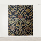 Art nouveau,Belle epoque patroon, ,chic,Wil Wandkleed (Voorkant)