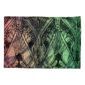 Art nouveau, belle époque, Victoriaans, ombre, red Kussensloop (Achterkant)