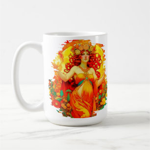 Art Nouveau Beltane Keltische Lente Koffiemok