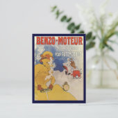  Art Nouveau, Benzo Moteur van Jules Cheret (Staand voorkant)