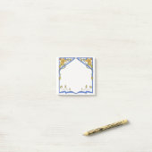 Art Nouveau Betoverend Post-it® Notes (Op bureau)