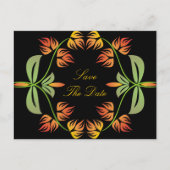 Art Nouveau Bewaar de datum Briefkaarten (Voorkant)