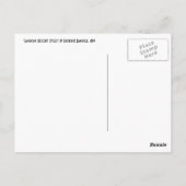  Art Nouveau Bicycle Ad Briefkaart (Achterkant)