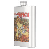 Art Nouveau Bicycle Mucha Art Flacon (Links)