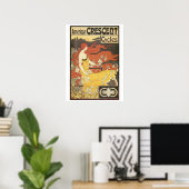  art nouveau Bicycles en Poster (Thuiskantoor)