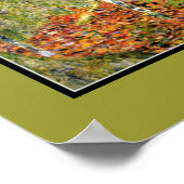 Art Nouveau Birch Forest Gustav Klimt 1903 Poster (Hoek)