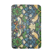 Art Nouveau Bird and Flower Tapestry Pattern Badmat (Voorkant Verticaal)